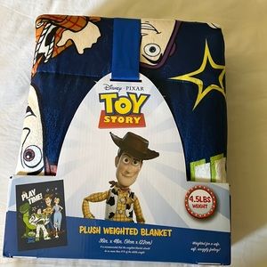 Toy Story Plush Weighted 4.5 lbs Blanket New